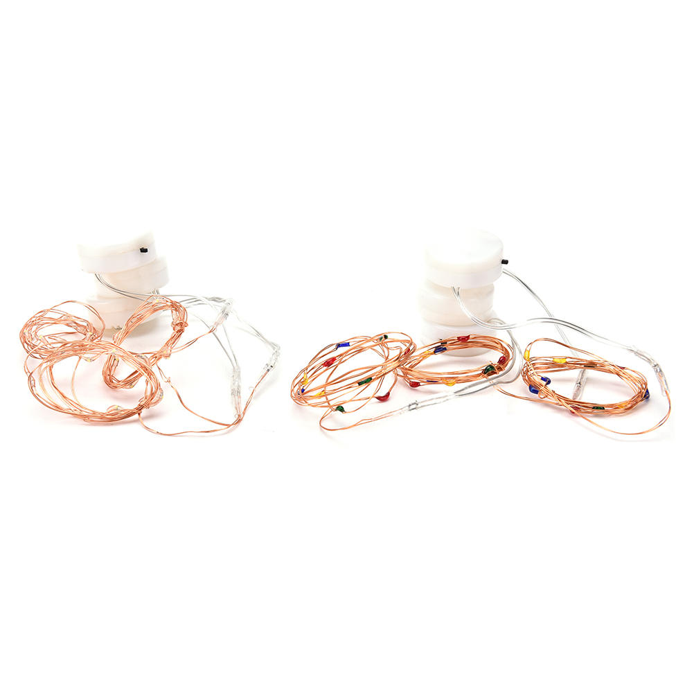 Battery Powered Mini 1M 10LEDs Copper Wire Fairy String Light for Christmas Patio