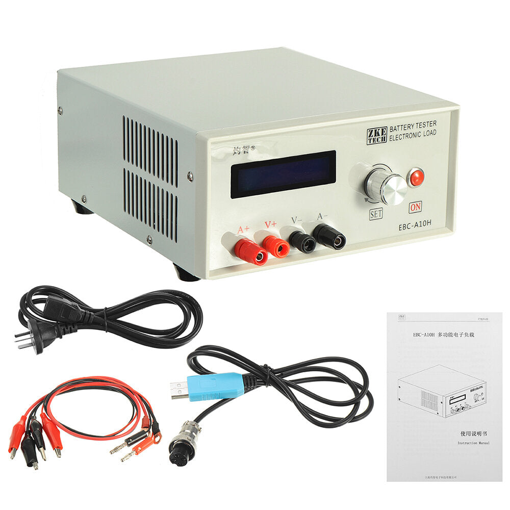 Multifunction Electronic Load Tester 0-30V12V Battery Capacity Power Bank and DC Power Supply Tester 10A 150W