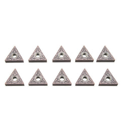 10Pcs TNMG160404-MA VP15TF CNC Carbide Inserts Lathe Turning Tool Holder Inserts