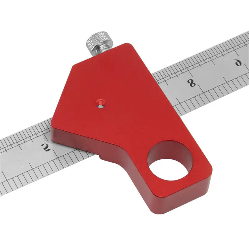 Combination Square Angle Ruler - Accurate 45/90° Measurements, Ergonomic Design, Durable Metal, Compact for Woodworking