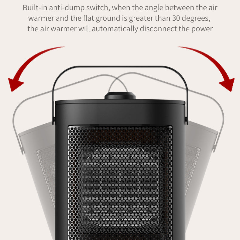 Electric Fireplace Portable Heater 110V/220V for Home - PTC Room & Fan Heating