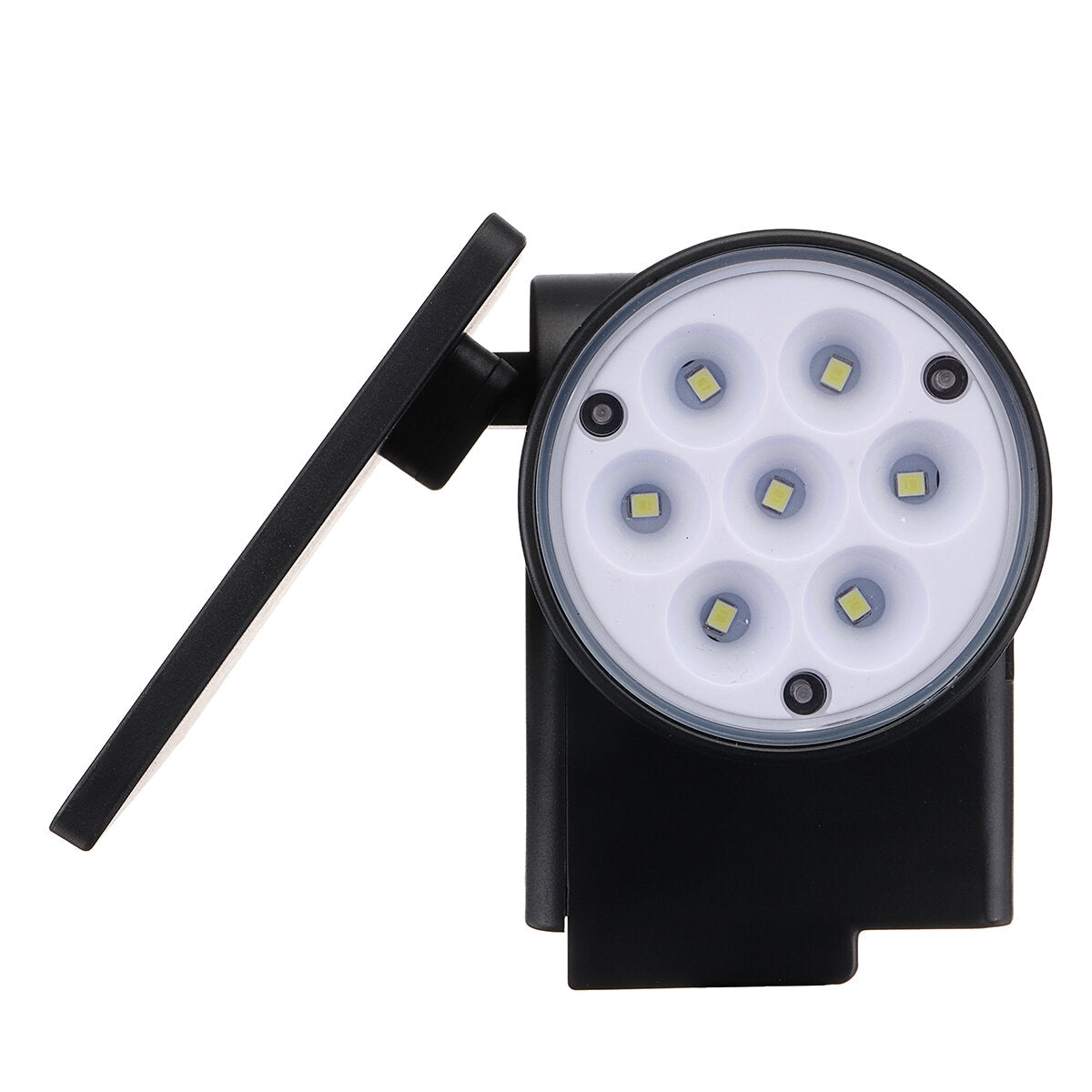 30LED Solar Power PIR Motion Sensor Wall Light Adjustable Dual Head Outdoor Spot Lamp