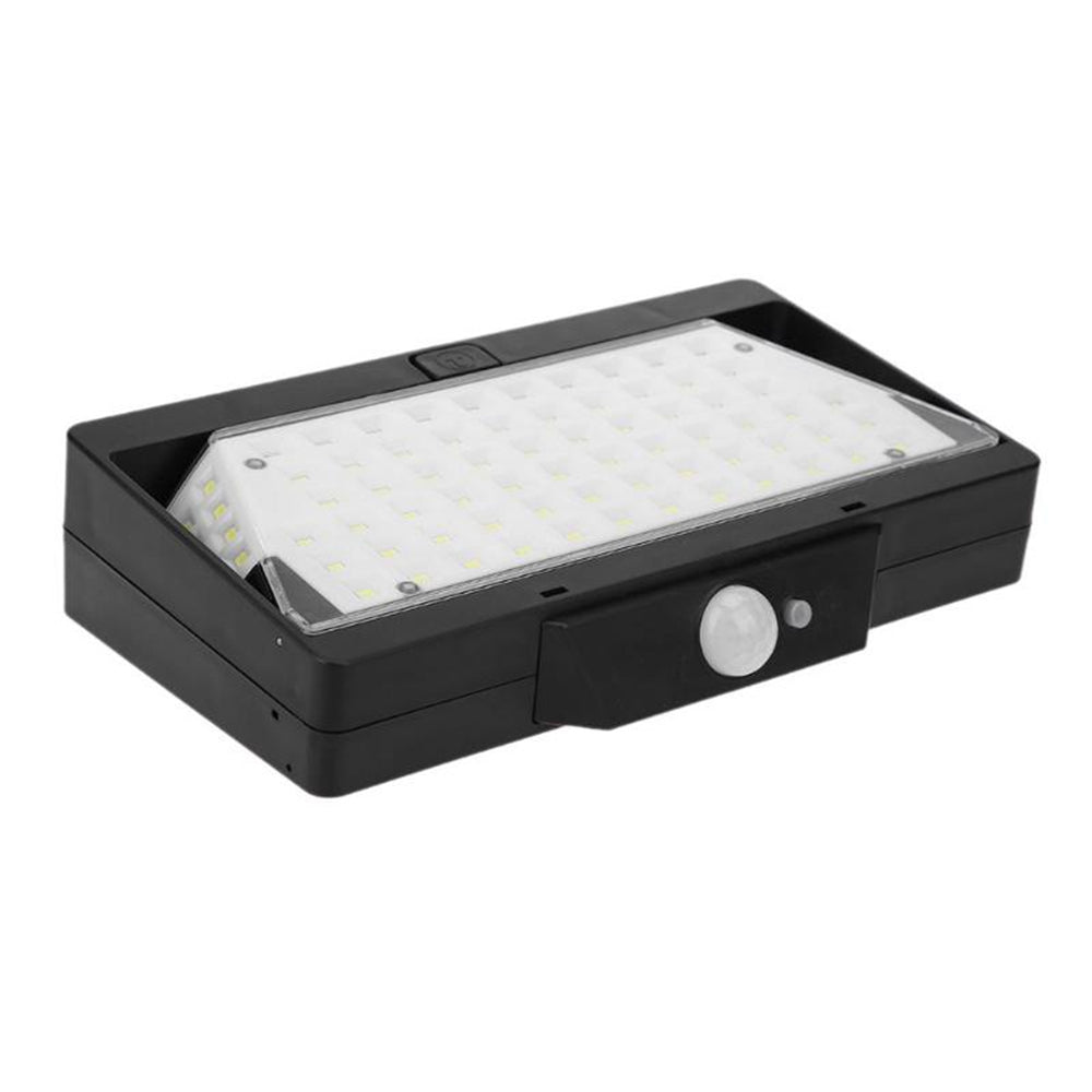 Solar Powered 78 LED PIR Motion Sensor Waterproof Wall Light Outdoor Garden Emergency Security Lamp