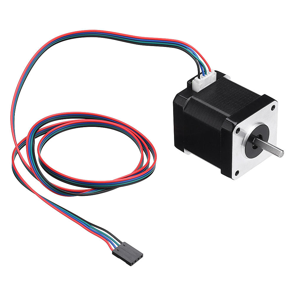 42mm Stepper Motor Dual Shaft 12V 42BYGH47-1704B for CNC Engraving Machine