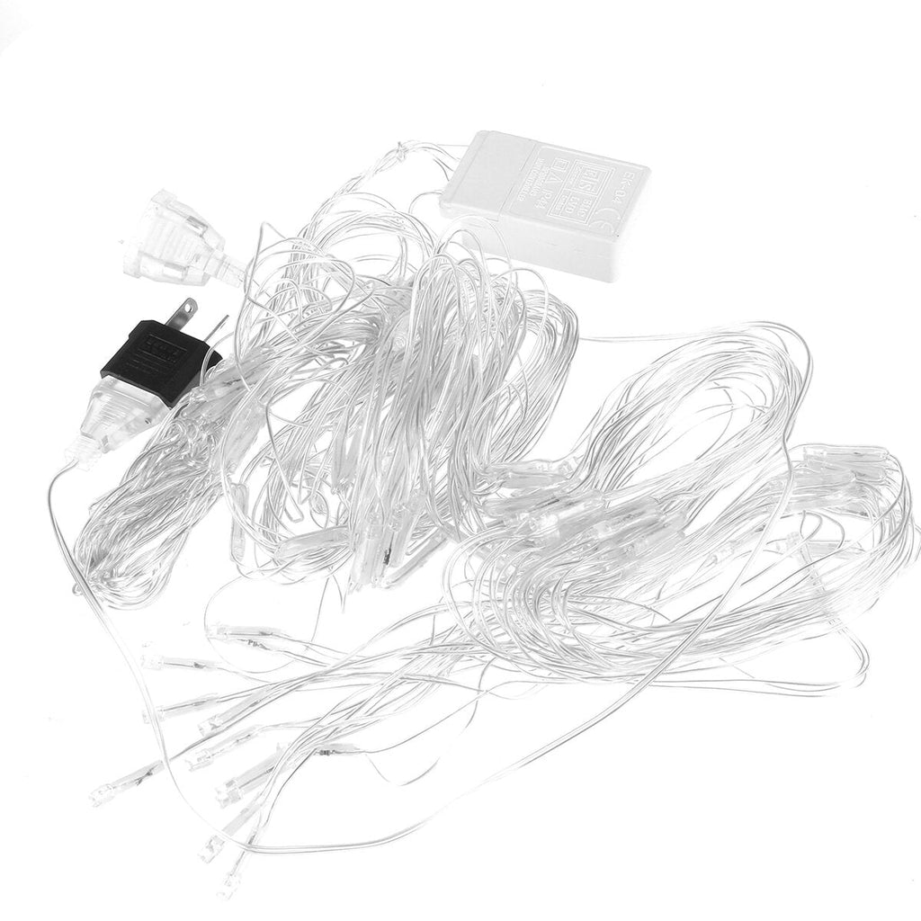 LED Net Mesh Fairy String Light Outdoor Garden Curtain Lamp Christmas Festival Decor 220-240V Christmas Decorations Clearance Christmas Lights