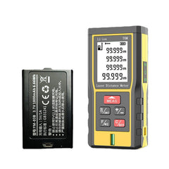 50M/70M/100M Outdoor Laser Rangefinder Dual-laser Red/Green Gauge Measuring Ruler Trena Distance Meter Range Finder Laser Ruler