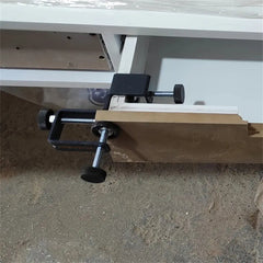 2pcs Drawer Front Installation Clamps - Heavy-Duty Metal, Precision Alignment, Power-Free Tool for DIY & Woodworking