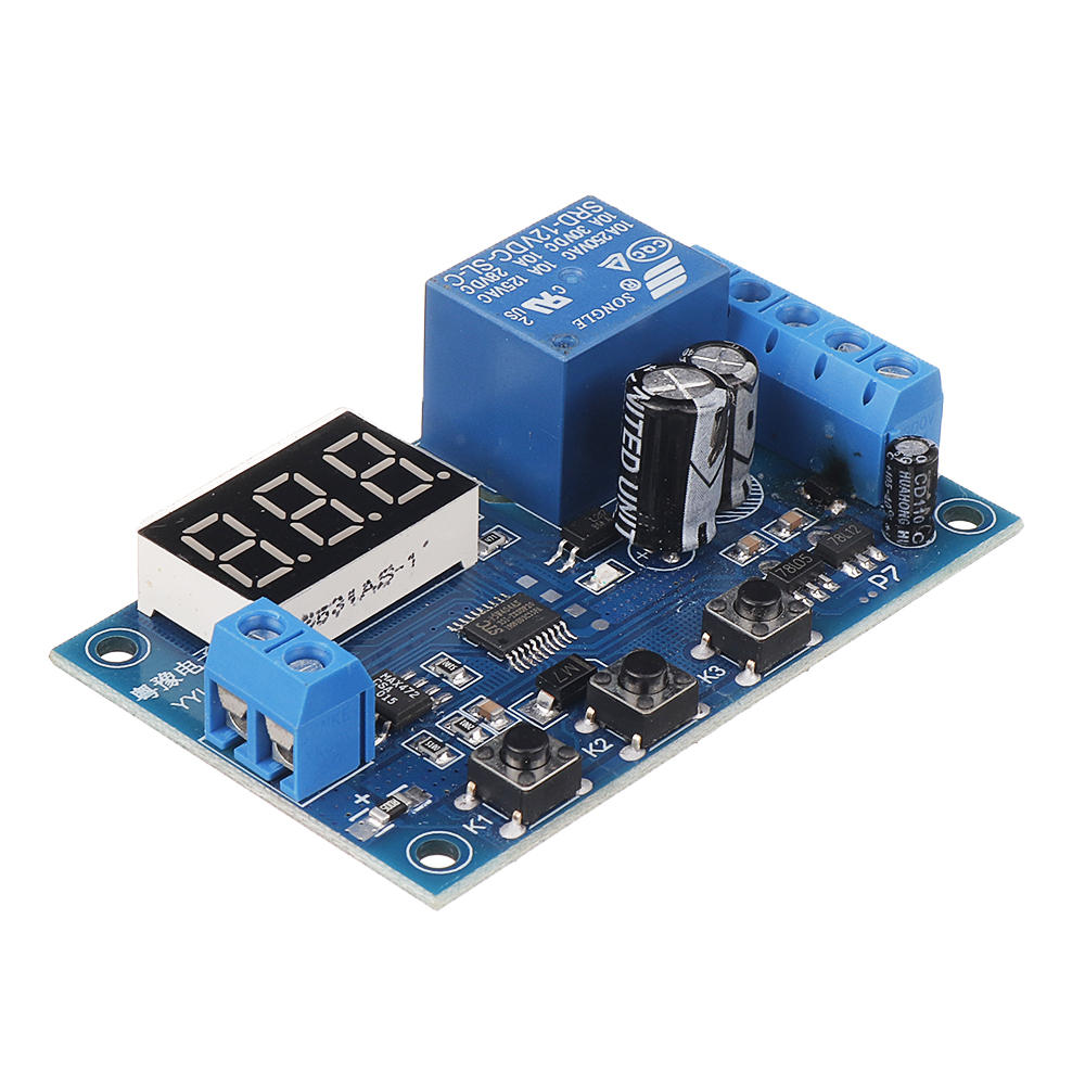 12V 24V Current Detection Module Current Limit Overcurrent Motor Blocking Protection Board Current Sensor Relay Board 5-24V DC