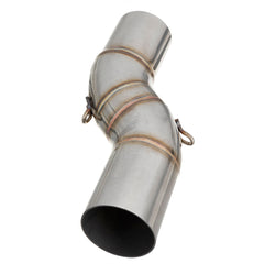 Stainless steel Motorcycle Exhaust Mid Pipe Link Pipe For Boehner 502X 48mm