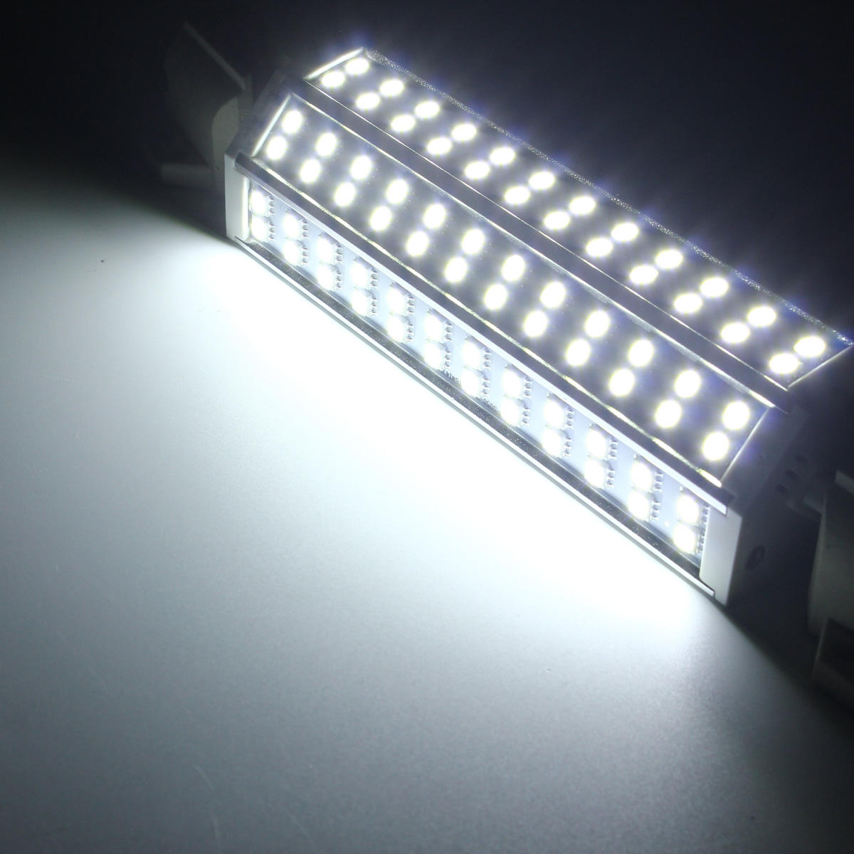 25W Non-Dimmable 189mm 72 SMD 5050 LED Corn Bulb Flood Light Halogen Lamp AC 85-265V