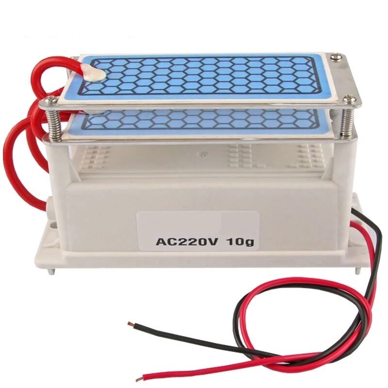 220V 10g/h Portable Ceramic Integrated Ozone Generator Water Air Purifier