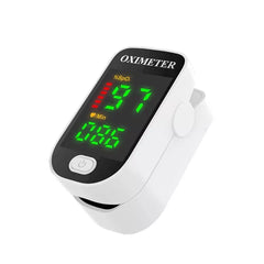 Finger Clip Pulse Oximeter Portable Blood Oximeter Color Screen Finger Clip Blood Oxygen Saturation Detector Health Care Supply