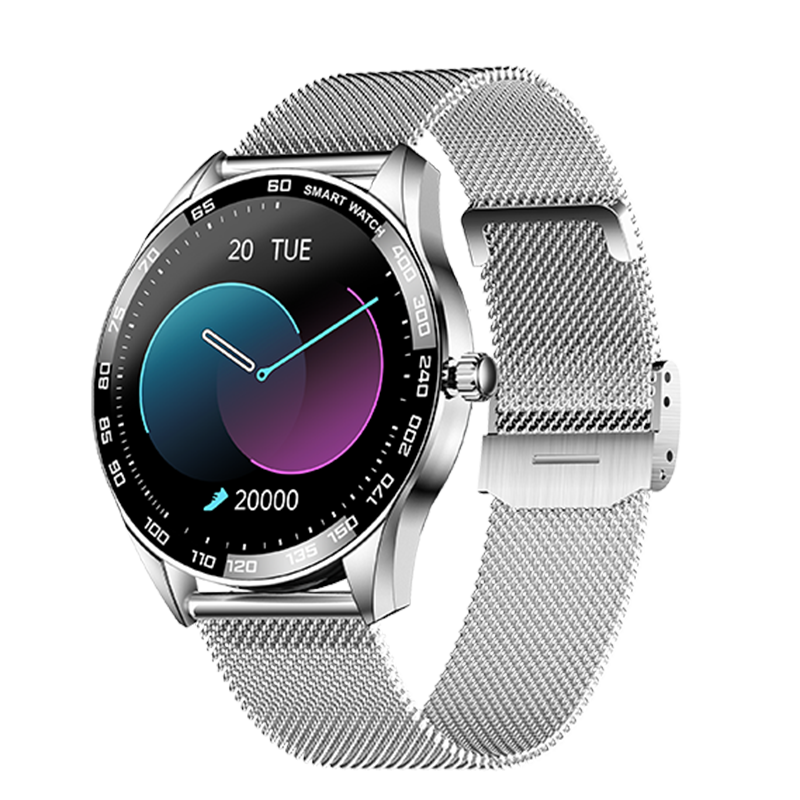 1.32 inch Touch Screen Heart Rate Blood Pressure Oxygen Monitor Customize Watch Face IP67 Waterproof BT5.0 Smart Watch