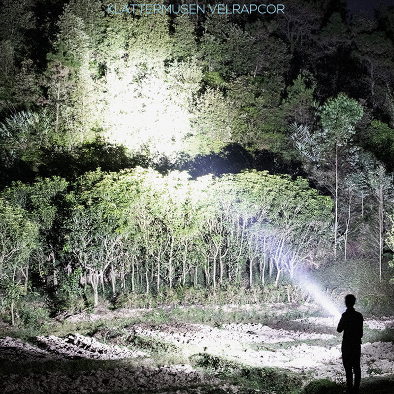 Long Shoot Strong LED Spotlight With Sidelight Multifunctional Outdoor Handheld Searchlight Powerful Flashlight