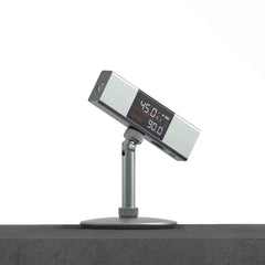 2 In 1 Dual Laser Protractor Digital Level Ruler Rechargeable 360 Arbitrary Angle Cast Line Measurement