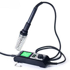 Temperature Adjustable Soldering Iron Station Temperature Correction Sleep Protection 65W 90~480 Removable Stand