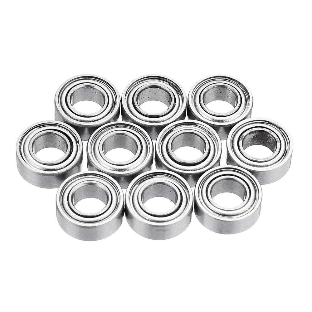 50Pcs 5x10x4mm Metal Sealed Shielded Deep Groove Ball Bearing MR105ZZ