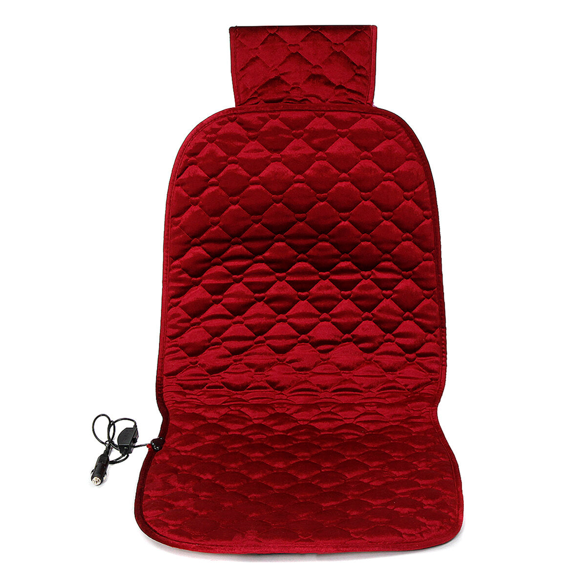12V Universal Car Front Seat Hot Heater Heating Pad Winter Warmer Cushion Cover