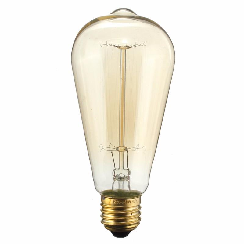 60W Retro Vintage Industrial Style Filament Light Bulb Lamp AC110V/220V