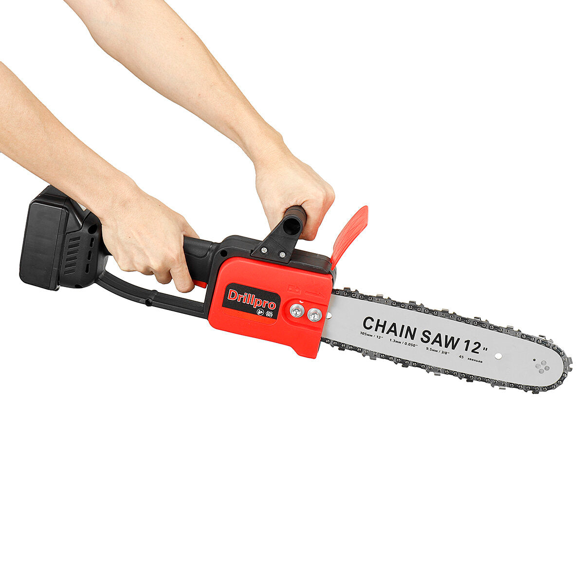 12In 3200W Li-ion Battery Chainsaw Brushless Cordless Rechargable Chain Saws Wood Cutter