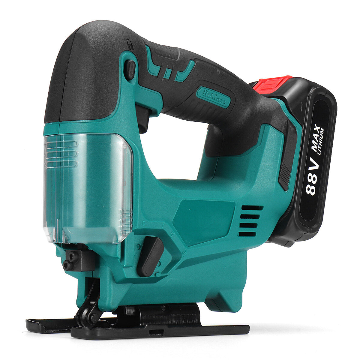 88VF Wireless Electric Jig Saw Rechargeable Portable Woodworking Wood Plastic Aluminium Cutting Tool 4 Adjustable Cutting Angle