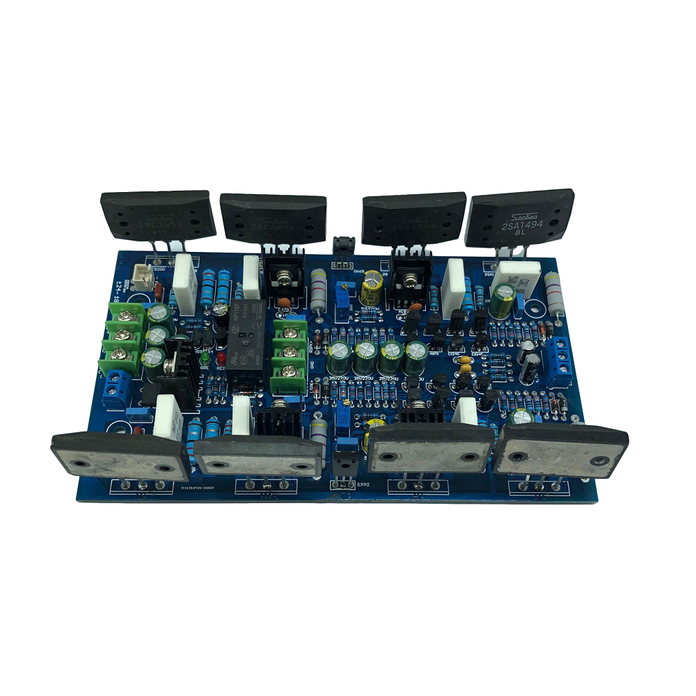 Tube 2SA1494/2SC3858 300W+300W High-Power Dual-Channel Digital Audio Power Amplifier Board