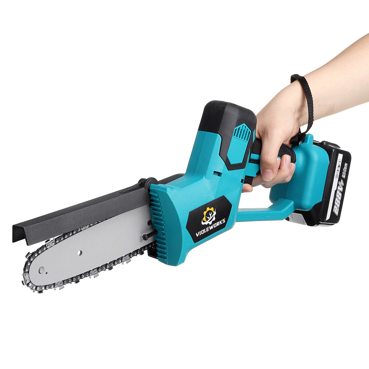 8 Inch Cordless Electric Chainsaws One-Hand Saw Chain Saw Woodworking Tool