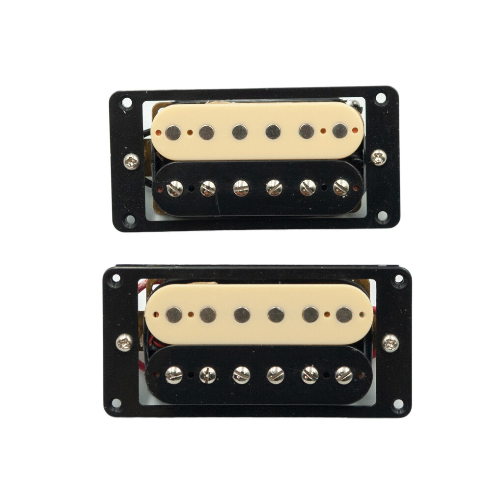 2 PCS Guitar Pickup Zebra Faced Humbucker Double Coil Electric Guitar Pickups 50/52mm Guitar Accessories
