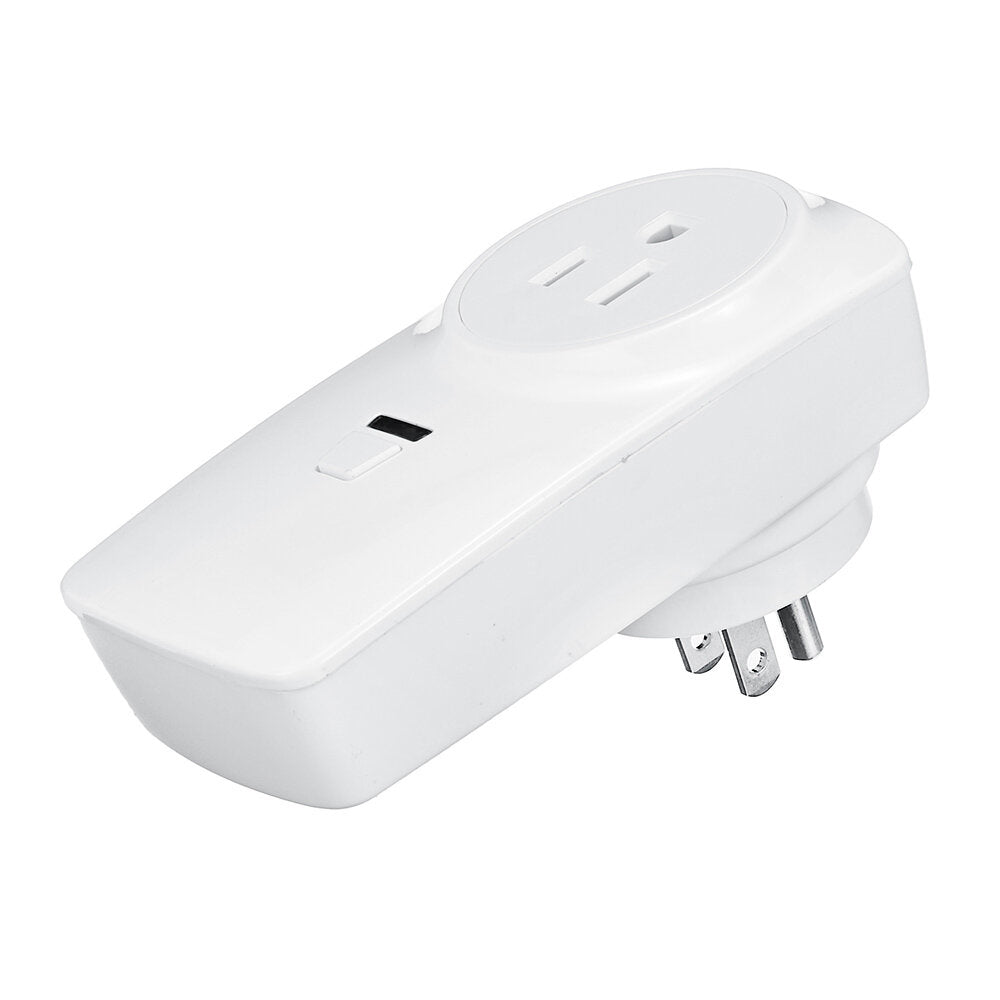 AC85V-250V Wireless Remote Control Socket US Standard Socket with Free Sticker Circular Remote Controller