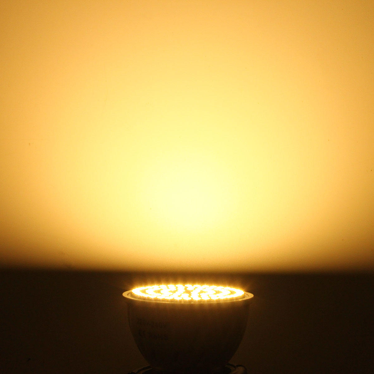 E27 E14 GU10 MR16 4W 80 SMD 3528 Non-Dimmable LED Warm White White Spot Lightt Lamp Bulb AC110/220V
