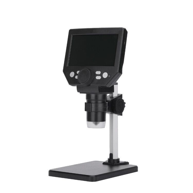 Portable Digital Microscope 4.3" Electronic HD Video Microscopes 1-1000X HD 8MP Borescope Magnifier Camera Mobile Phone Repair Microscope