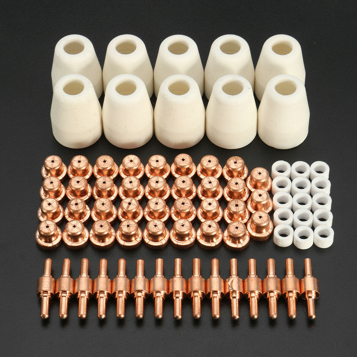 75pcs Plasma Cutter Accessories For LG-40 PT-31 Plasma Cutting Torch