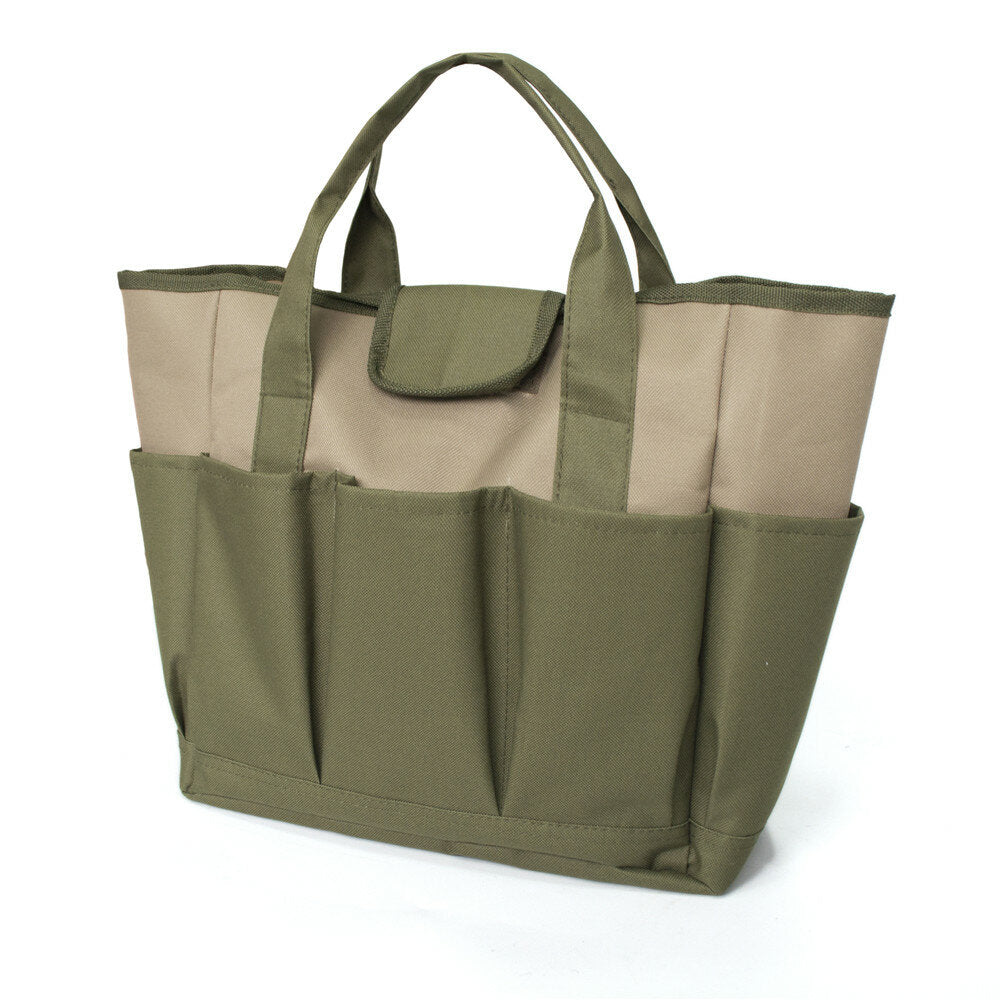 Garden Planting Tool Bag Gardening Tools Set Organizer Tote Lawn Yard Bag Carrier