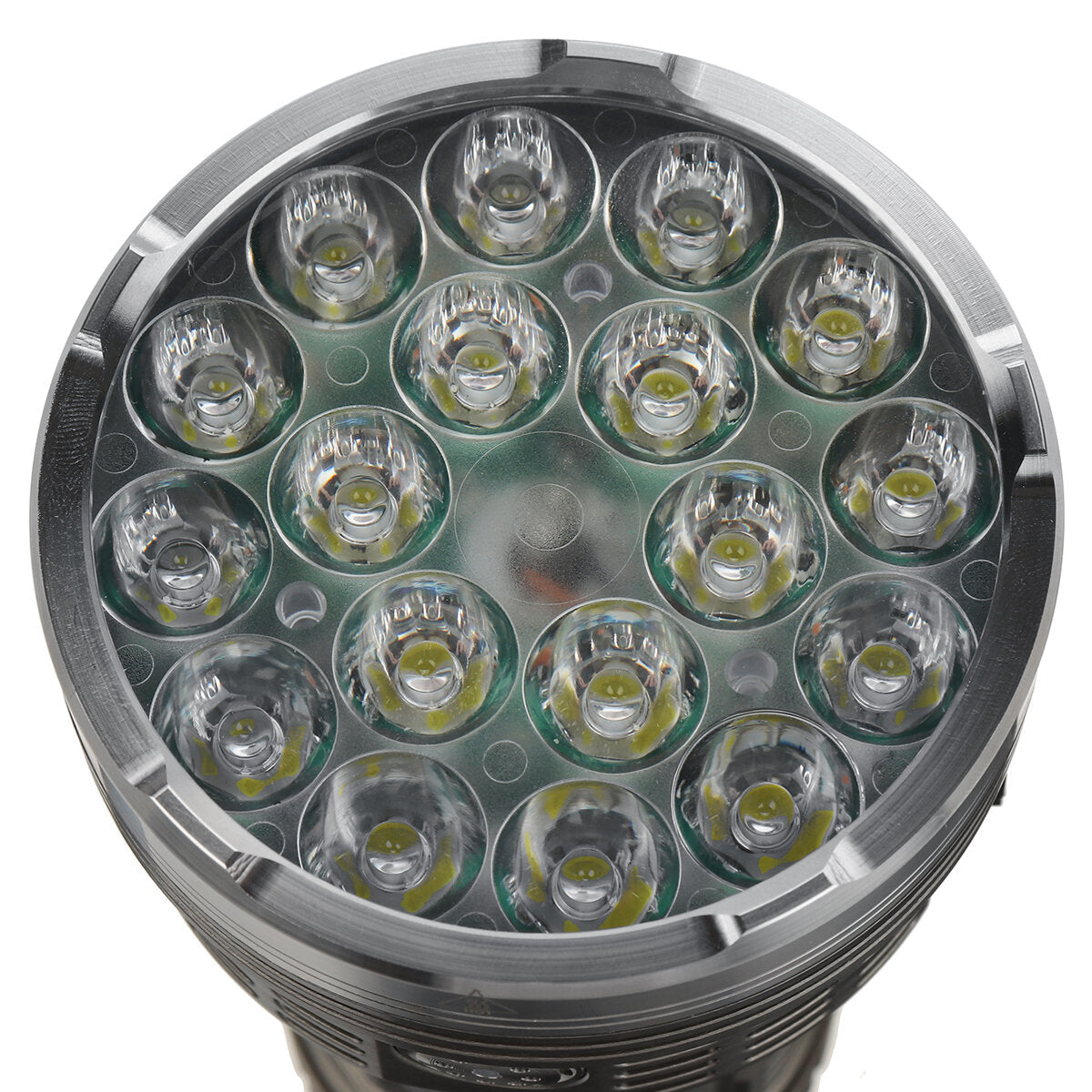18x 21000LM 871M 190000CD Anduril UI Power Bank Flashlight High Performance LED Torch Super Bright Strong Spotlight
