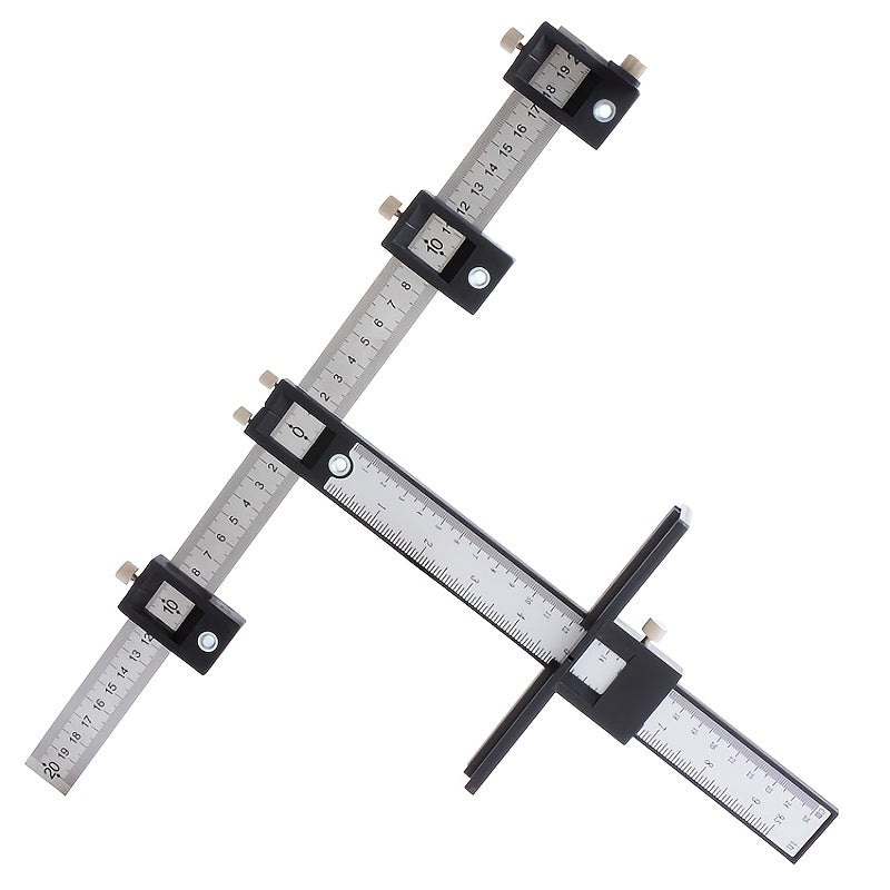 Punch Locator Drill Guide Kit, Assistant Installation Tool For Woodworking