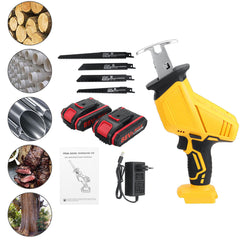 88VF Cordless Electric Reciprocating Saw W/ 4 Blades for Worx Woodworking Wood Cutting Tool
