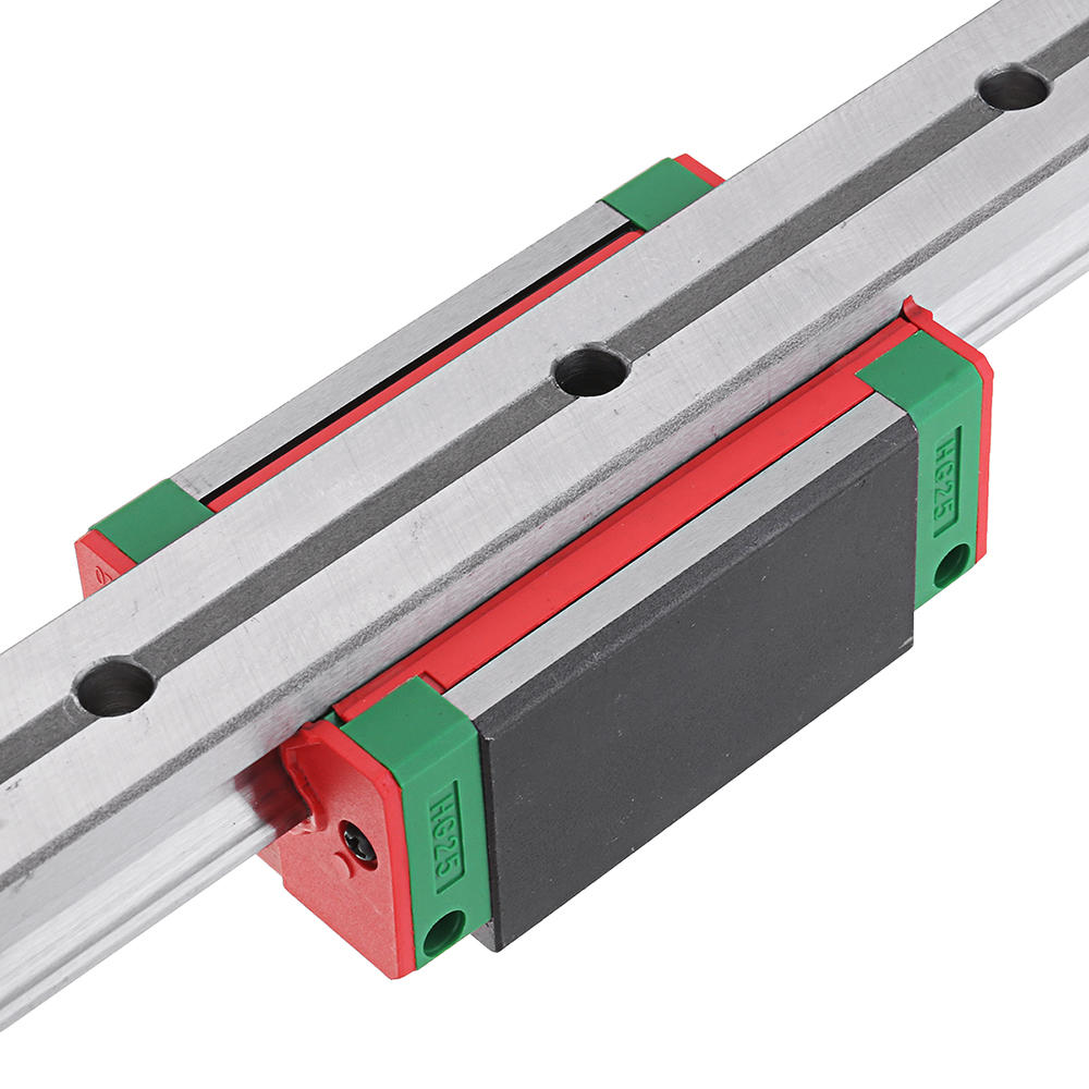 HGR25 Linear Rail Guide with HGH25CA Linear Rail Slide Block CNC Parts 100/200/300/400/500/600/700/800/900/1000mm