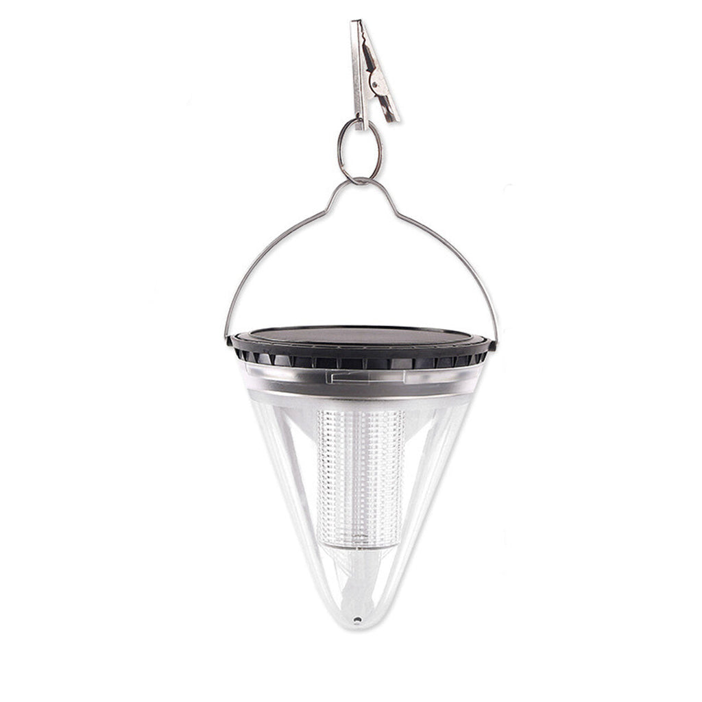 Mutifunction LED Solar PoweredOutdoor Wall Light Waterproof Colorful Garden Lawn Ground Path Lamp Hanging Decotation Light