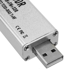 0.1MHz-1.7GHz SDR 0.5 PPM TCXO Compensated High Stability Full Band Software Receiver Aviation Band ADSB RTL2832U + R820T2 with Antenna