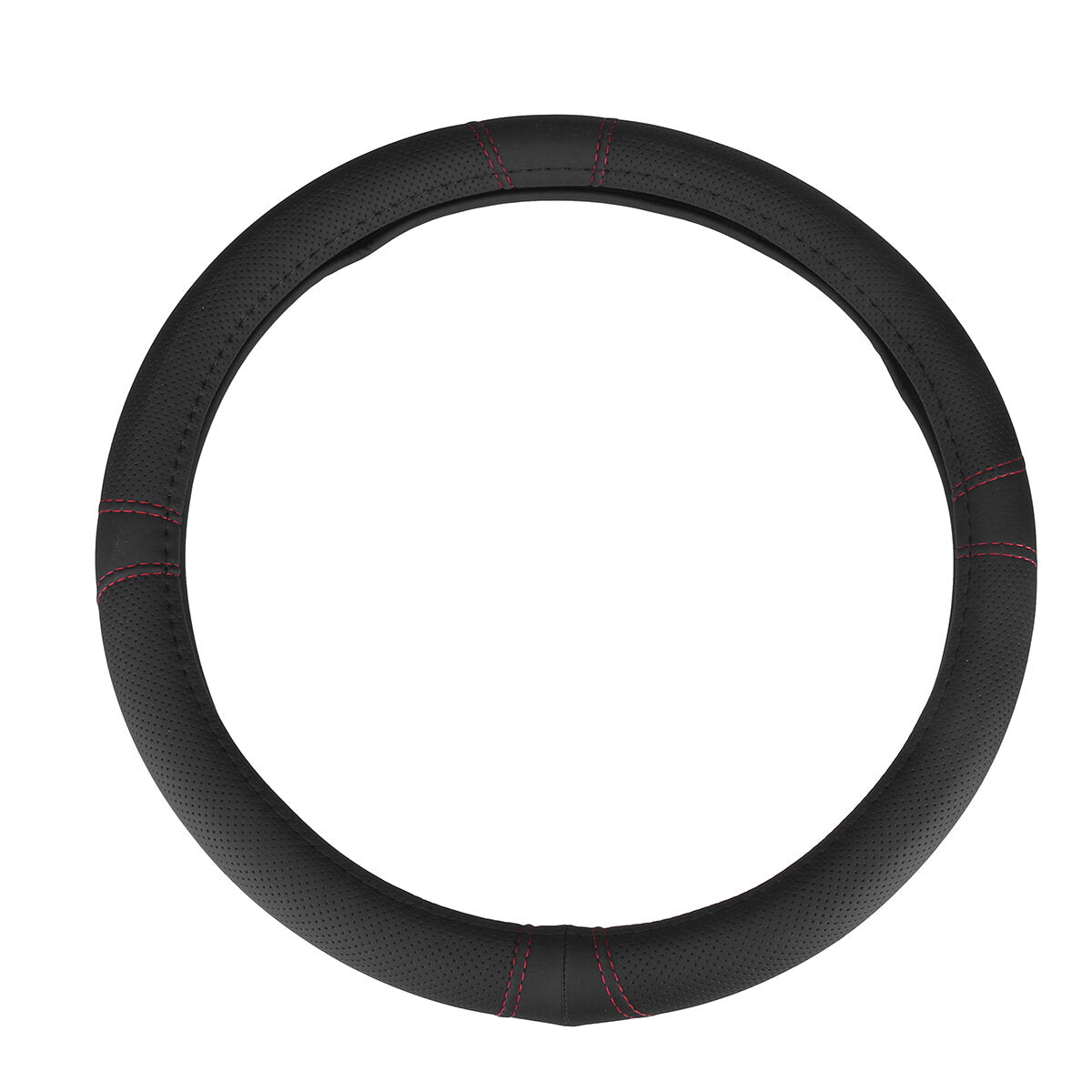 15" 38CM Universal Anti-Slip Breathable Car Steering Wheel Cover SUV RV Vehicle