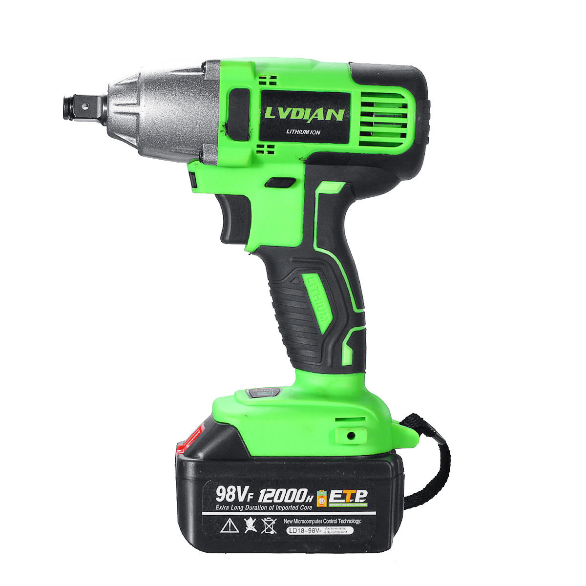 98VF 110-240V Electric Wrench 12000mAh Electric Power Wrench Tool