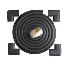 Corner Guards and Edge Guard - 2.2m / 7ft [ 6.5ft Edge Cushion + 4 Corner Cushion] Premium Childproofing Protector, Child Safety