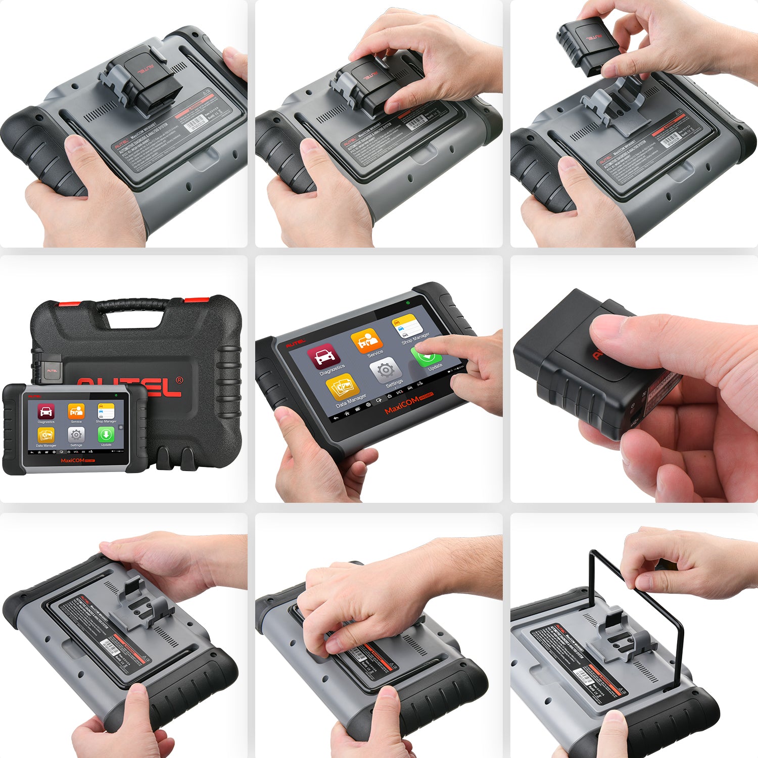 Car Bi-directional Diagnostic Tools OBD2 Scanner Code Reader All System Diagnosis PK MX808S MK808S