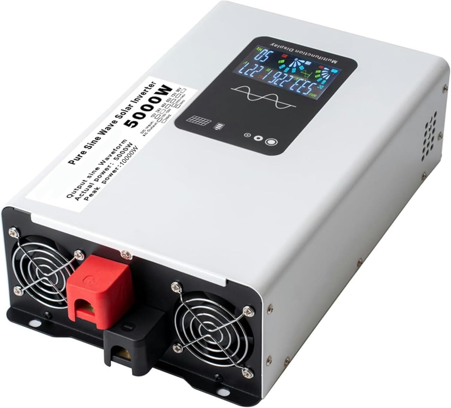 GreenZech VR 5000 Inverter | 5000W Continuous 10000W Peak | 24V 48V 60V 72V 96V to 120V 240V | Professional Power Converter