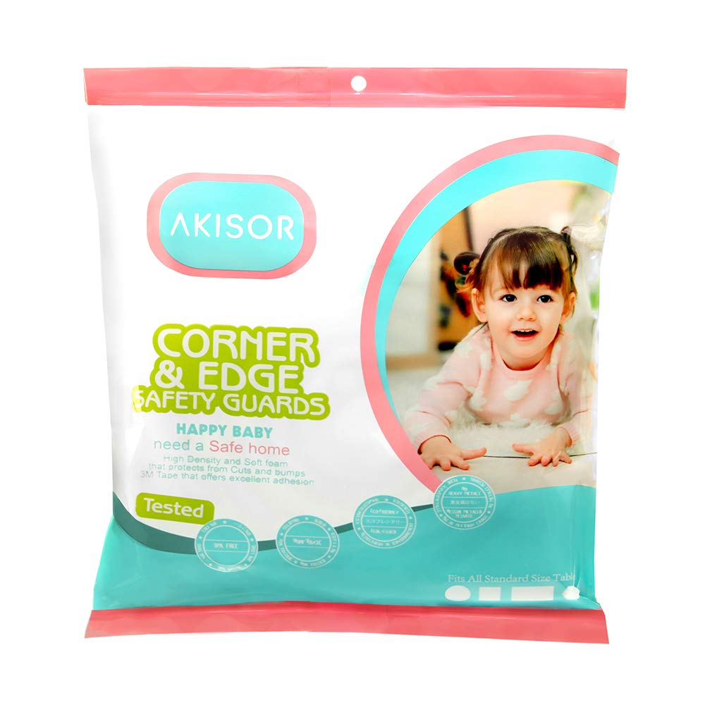 Corner and Edge Guards - 14ft (4.3m) [ 13ft Edge Cushion + 8 Corner Cushion ] Premium Childproofing Protector,Child Safety
