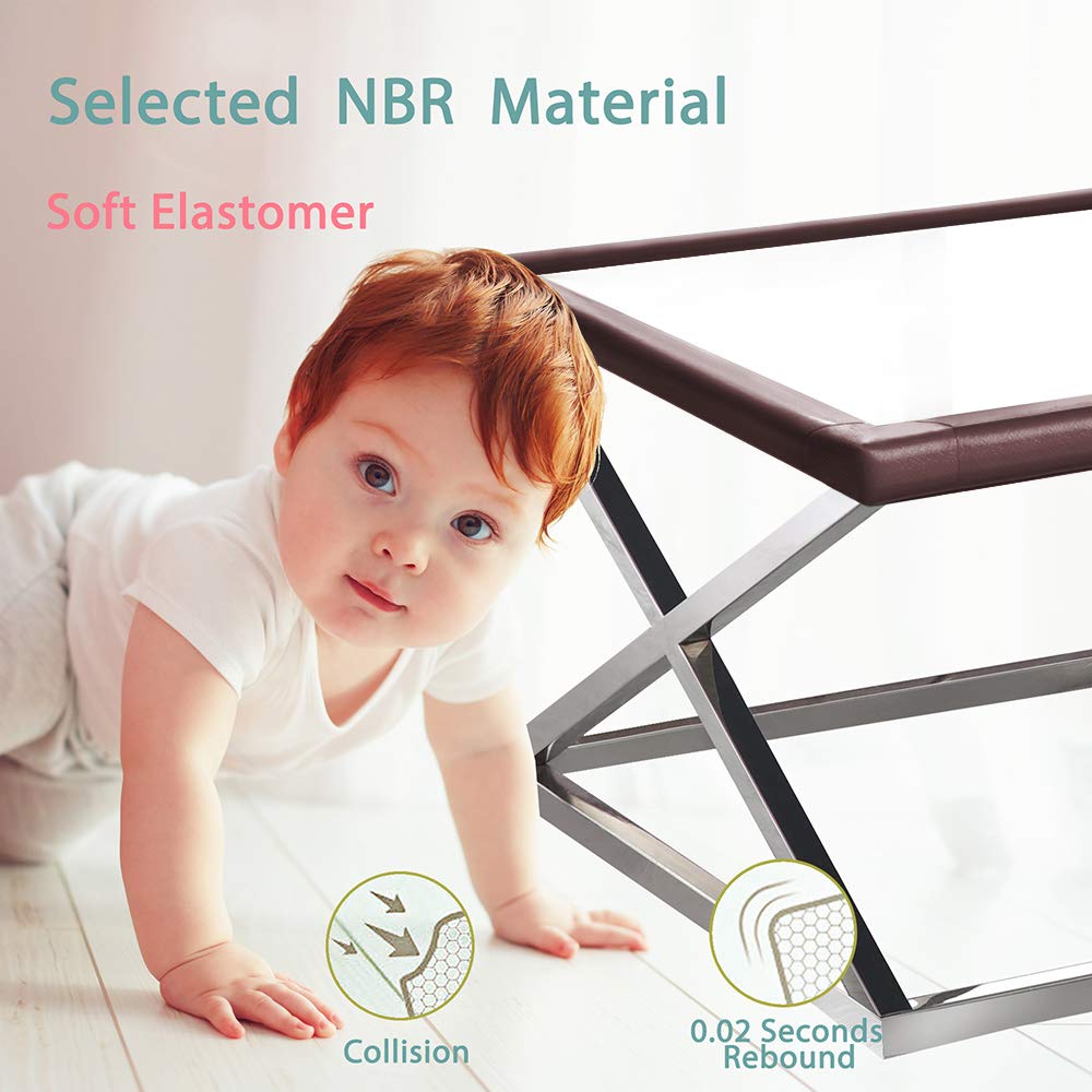 Corner and Edge Guards - 14ft (4.3m) [ 13ft Edge Cushion + 8 Corner Cushion ] Premium Childproofing Protector,Child Safety