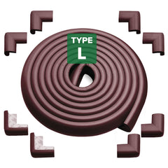 Corner and Edge Guards - 14ft (4.3m) [ 13ft Edge Cushion + 8 Corner Cushion ] Premium Childproofing Protector,Child Safety