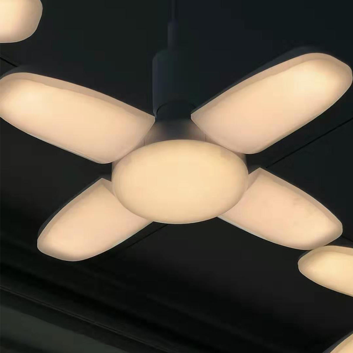 E27/E26 AC165V-265V Warm White Colorful 60W 2835 164LED Light Bulb Ceiling Fan Blade DeformableGarage Lamp
