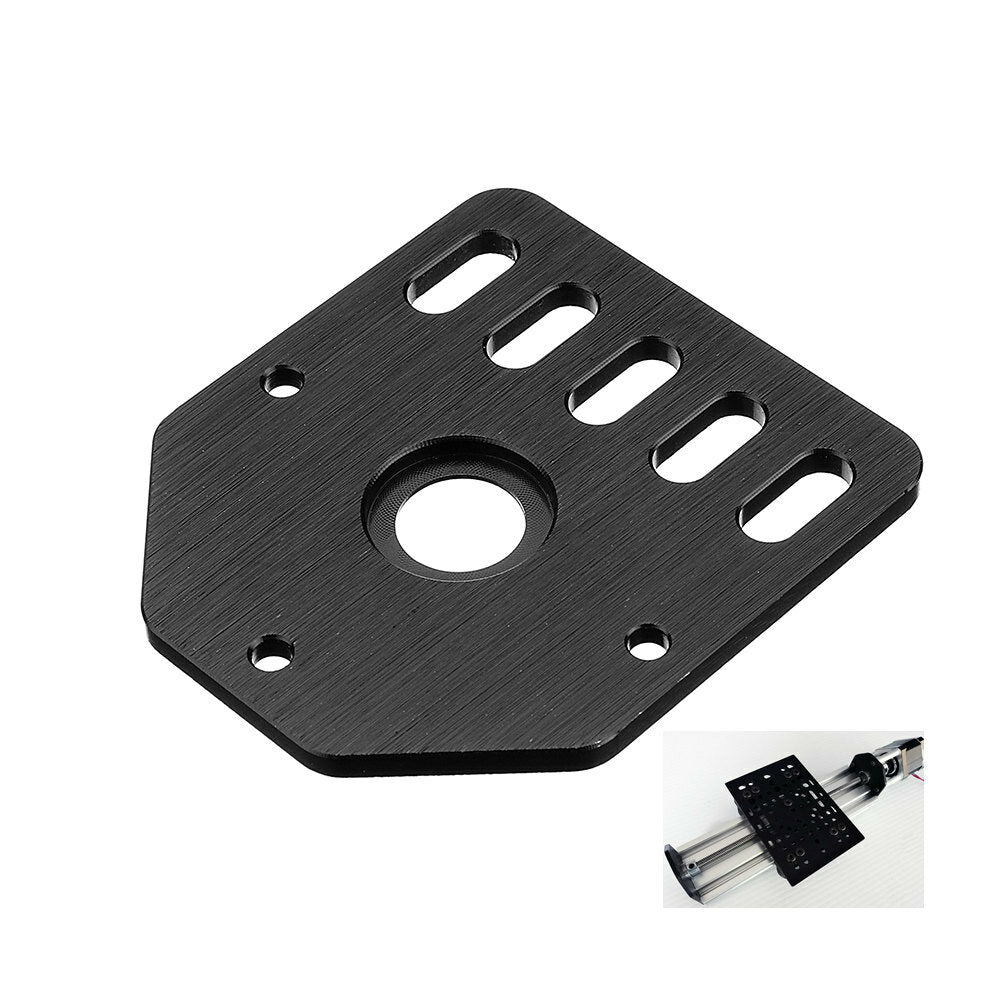 Threaded Rod Plate for NEMA 17 Stepper Motor Fixed Aluminum Bracket for V-slot Aluminum Extrusions Profiles CNC Parts