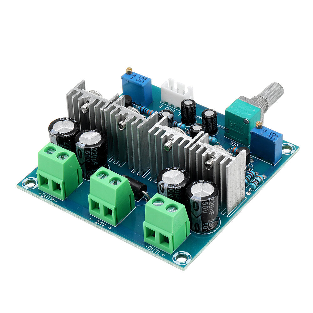 DC24V TIP41C TIP42C Dual Channel Class A Analog Amplifer Module 15W x 2 Audio Digital Amplifier Board
